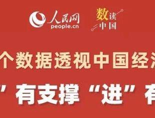 数读中国 | 多组数据透视中国经济“稳”有支撑“进”有动力