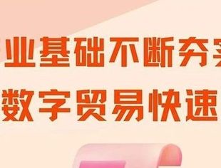 数读中国丨产业基础不断夯实 中国数字贸易快速发展