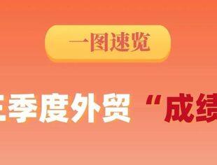 数读中国 | 一图速览前三季度外贸“成绩单”
