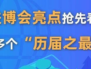 数读中国 | 进博会亮点抢先看：创多个“历届之最”