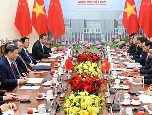 时政要闻丨习近平会见越南国会主席陈青敏