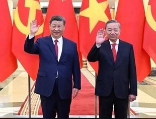 时政要闻丨习近平同越共中央总书记苏林举行会谈