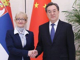 时政要闻丨丁薛祥会见来华出席第二届“一带一路”科技交流大会的外方领导人