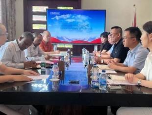 会员风采丨商会副会长单位融诚物产天物通公司与埃塞俄比亚客人开展业务交流