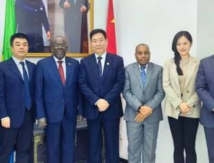 会领导动态丨商会秘书长李兵书一行拜访坦桑尼亚驻华大使