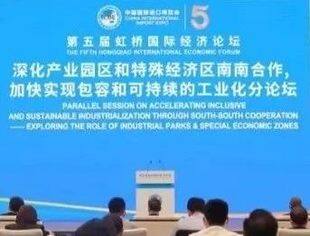 虹桥国际经济论坛“产业园区”分论坛举行 中非商会受邀参加