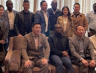 义乌市中非商会陪同贝宁代表团参观国际商贸城并组织交流会 ！