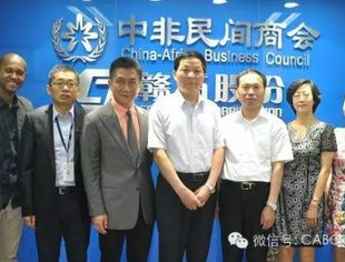 浙江省工商业联合会到中非商会调研