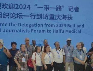 会员动态丨“一带一路”记者组织论坛主题采风活动境外记者团莅临海扶科技产业园