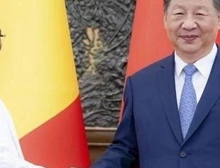习近平会见乍得总统穆罕默德