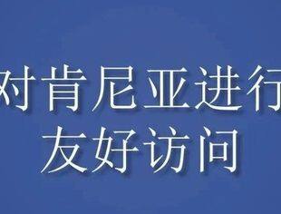 李希对肯尼亚进行正式友好访问