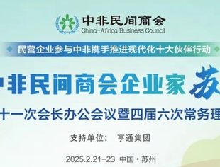 会长专题丨总台国际在线采访中非民间商会会长吴严明
