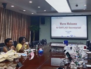 非洲第一夫人发展联合会秘书长一行到访中非商会