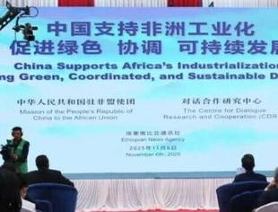 中国支持非洲追求绿色、协调、可持续的工业化