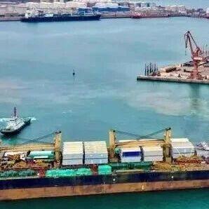 烟台港中非件杂货班轮航线年发运量突破500万吨