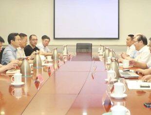 【川商聚焦】我会会长牟天林带队参加滨海新区塘沽湾项目推动会