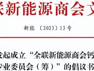 【通知】关于我会发起成立钙钛矿专委会的倡议