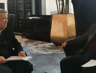 【换届筹备】曾少军秘书长拜会商会监事长李灿院士