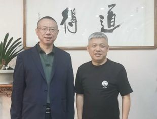 【无锡尚德】曾少军秘书长拜访武飞副会长