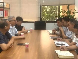 商会秘书处陈维秀等一行赴瑞安对接商会换届大会具体工作