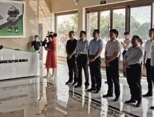 我商会会长王茂新陪同全国工商联副主席李兆前到山东调研
