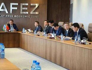 商会会长张晓平随同全国工商联代表团访问阿塞拜疆和哈萨克斯坦