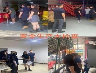 三湘南湖大市场汽配城开展迎国庆安全大检查行动