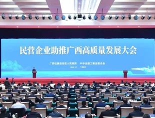 民营企业助推广西高质量发展大会在南宁举行