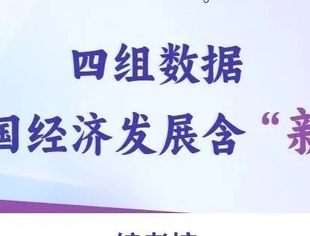 数读中国｜四组数据看中国经济发展含“新”量