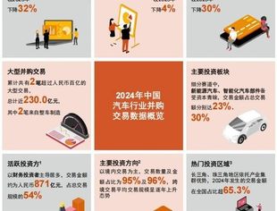 2024年中国汽车行业并购活动回顾及未来展望：鲸涛逐浪，萍影随风