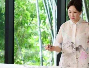 【会领导风采】翟美卿：我画花，画的其实是“心花”