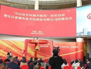 全联并购公会助力乡村振兴，公会会员企业宜昌莱德公司登陆湖北“四板”