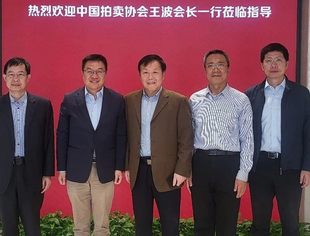 中国拍卖协会会长王波一行到访全联并购公会