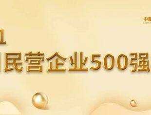 全联并购公会7家理事单位荣登2021中国民营企业500强榜单！
