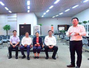 全联并购公会会长尉立东一行到武汉股权托管交易中心调研