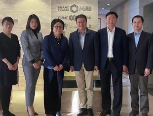 北京国际信托有限公司总经理助理张昕一行到访并购公会