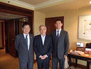我会代表向全国工商联王钦敏主席汇报第十届并购年会的筹备情况