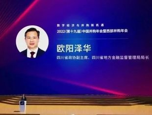 欧阳泽华致辞 | 2022（第十九届）中国并购年会暨西部并购年会
