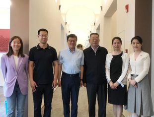 清华大学公共管理学院有关负责人到并购公会拜访