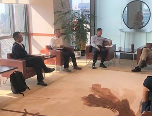 方正证券股份有限公司执委会主任、首席执行官高利一行到访中国并购公会