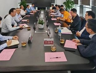全联并购公会会长范树奎一行走访调研博赛集团