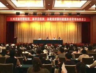 水北商会妇联在全省“三新”领域妇联组织建设现场推进会议上作交流发言