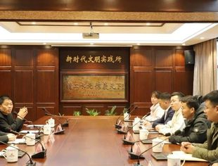 九江市柴桑区委统战部副部长、工商联党组书记吴学工一行莅临水北商会调研乡村振兴工作