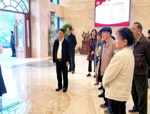 江西省委统战部老同志莅临水北商会考察指导