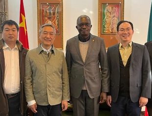 【商会动态】全联石材业商会与贝宁大使馆座谈商务合作