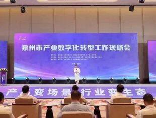 【理事单位】五克拉超薄大理石参加泉州市产业数字化转型工作会