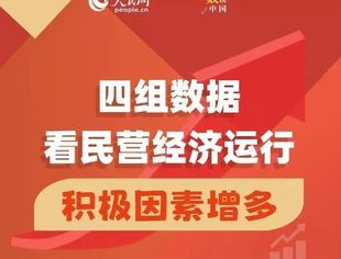 【经济资讯】四组数据看民营经济运行积极因素增多