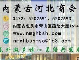 内蒙古河北商会2021年11月轮值会长