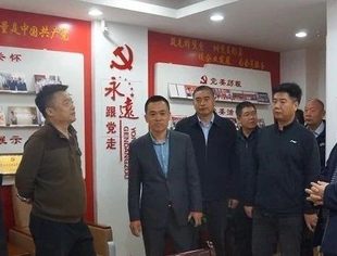 沧州市南皮县经济开发区管委会主任徐遵友一行到我会考察交流