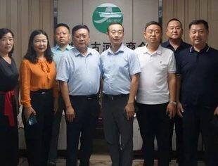 包头市昆区统战部和昆区工商联领导到我会考察交流